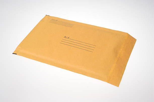 Envelope Acolchoado - fotografia de stock