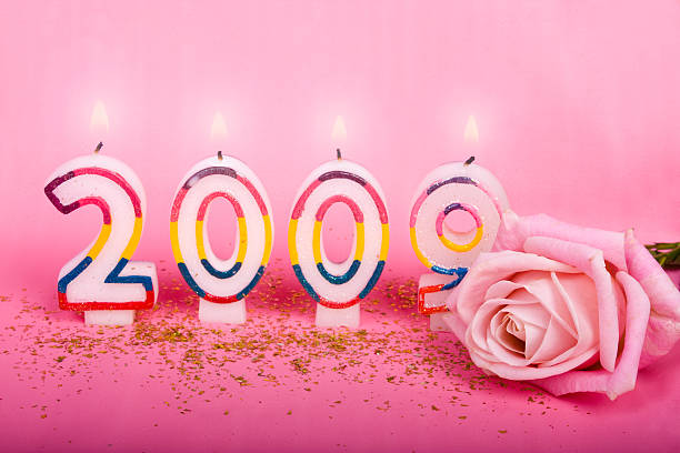 istock Happy New Year Candles 173580797