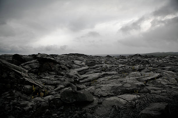 lavafield - judgement day lava landscape ash стоковые фото и изображения