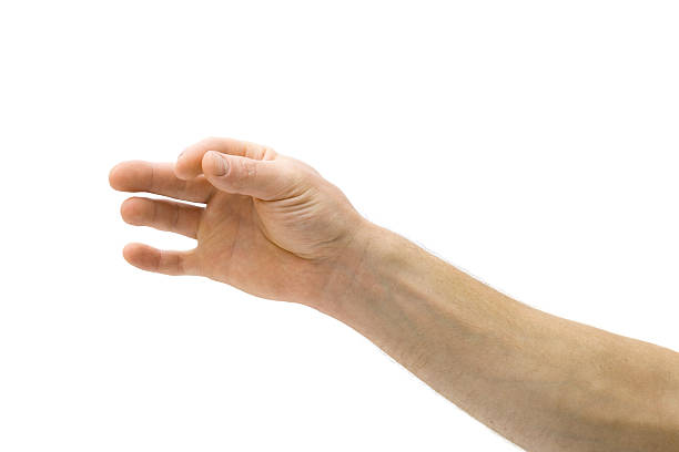 istock An hand with thumb and fore finger pinched together 173581165