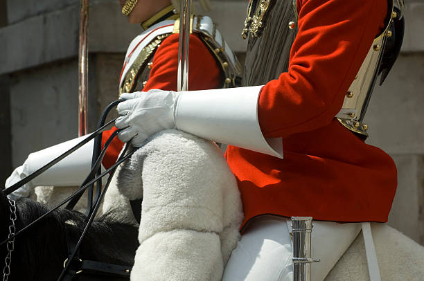 horse guards - household cavalry photos et images de collection