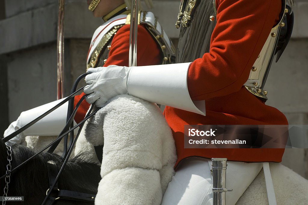 Da Cavalaria de Guarda - Foto de stock de Londres - Inglaterra royalty-free