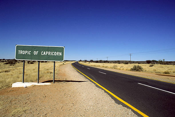 istock Long road on tropic of capricorn 173581875