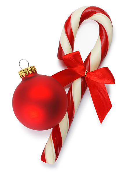 istock Christmas Ornament & Candy Cane 173581944