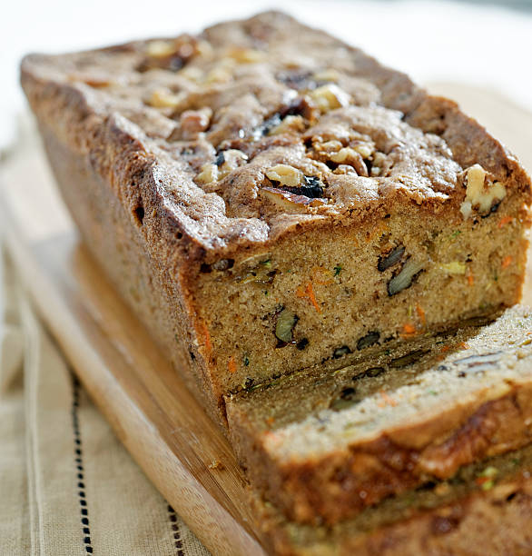 istock Healthy Zucchini Bread with Nuts on Cutting Board 173582399
