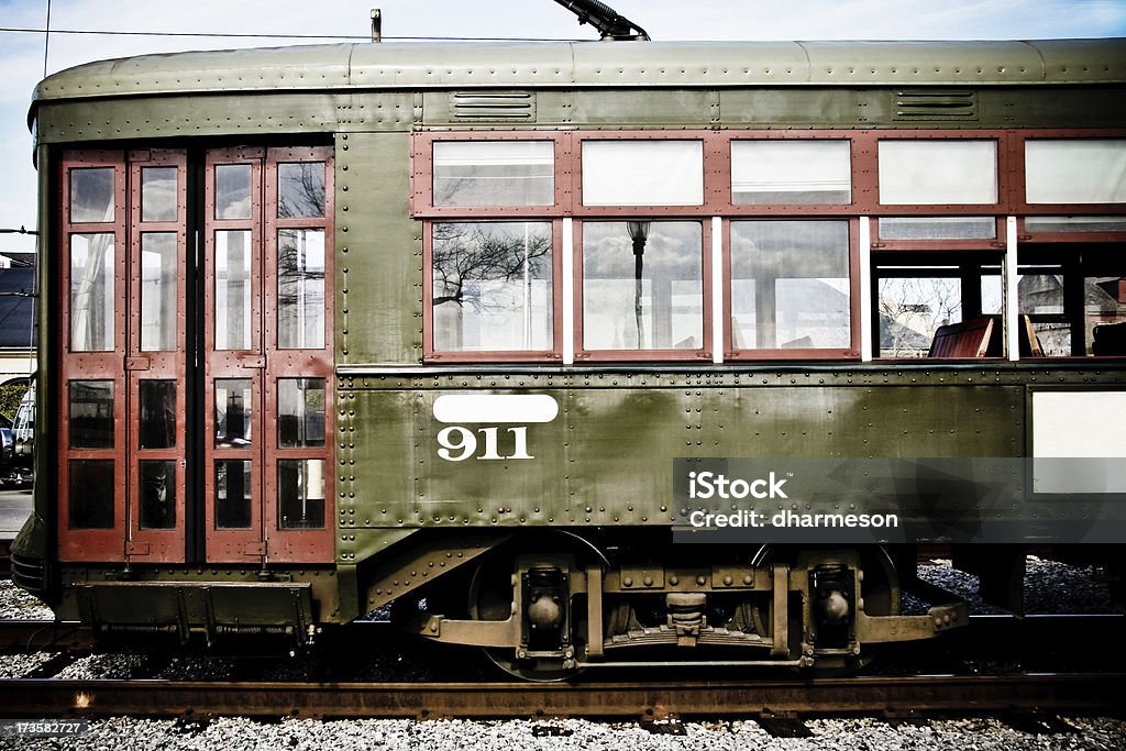 New Orleans treno con effetto - Foto stock royalty-free di Composizione orizzontale