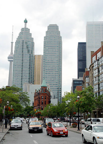 panorámica de toronto 08 - large wealth finance toronto fotografías e imágenes de stock