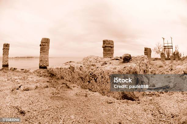 Panoramica Di Salton - Fotografie stock e altre immagini di Abbandonato - Abbandonato, Ambiente, Asta - Oggetto creato dall'uomo