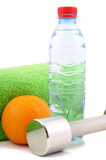 istock Fitness concept. Isolated on white 173583815