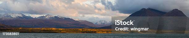 Lake Dezadeash Stock Photo - Download Image Now - Autumn, Beauty In Nature, Blue