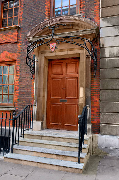 istock Fancy doorway in London 173583910