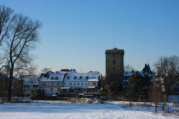 istock medieval town Zons in winter 173584250