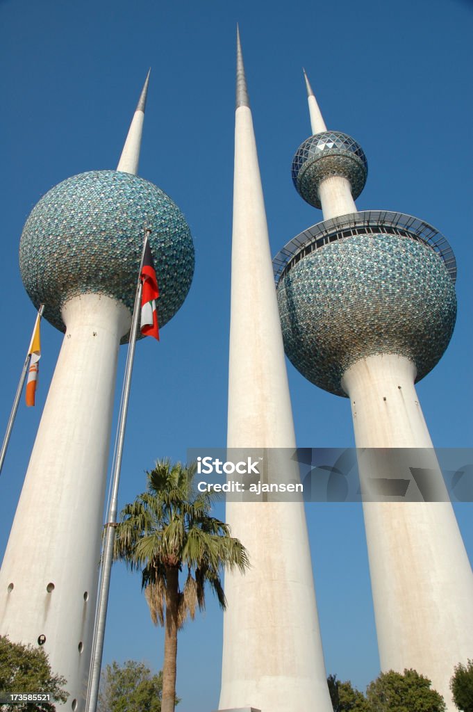 Kuwait towers - Foto de stock de Ciudad de Kuwait libre de derechos