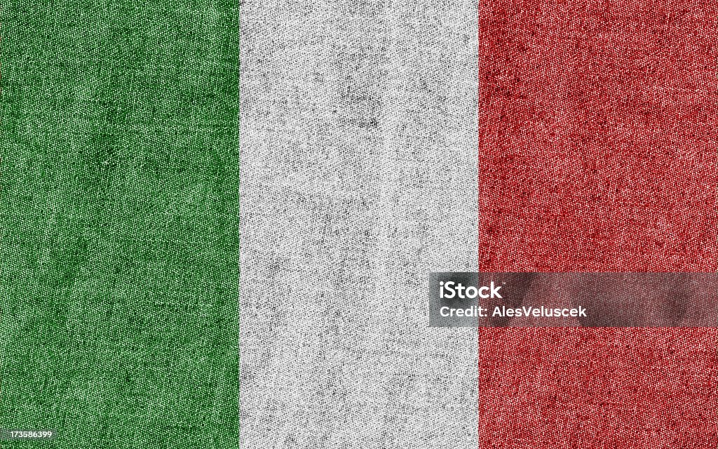 Bandiera dell'Italia - Foto stock royalty-free di Bandiera dell'Italia