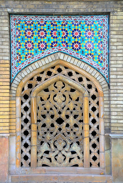 istock Window of Golestan Palace, Tehran, Iran 173587578