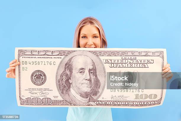 Big Money Stock Photo - Download Image Now - Winning, American One Hundred Dollar Bill, Large