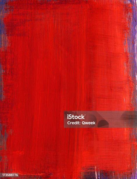 Leuchtend Roter Hintergrund Stockfoto und mehr Bilder von Abstrakt - Abstrakt, Acrylmalerei, Bildhintergrund