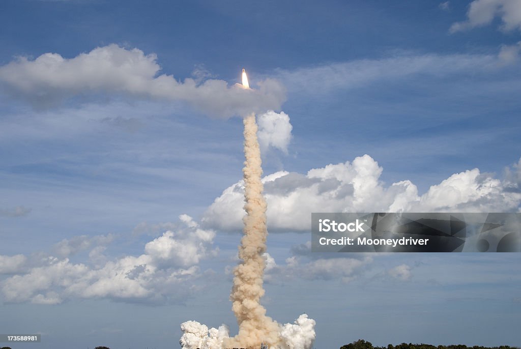 Nave espacial Lançamento - Royalty-free Centro Espacial Kennedy Foto de stock