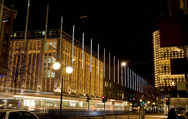Zurich Streets in Christmas