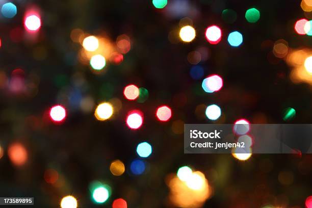 Boże Narodzenie Światła Tło - zdjęcia stockowe i więcej obrazów Abstrakcja - Abstrakcja, Bez ludzi, Boże Narodzenie
