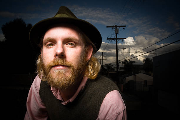 istock Closeup man infront of powerlines 173589923