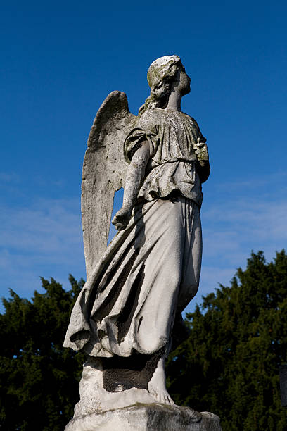 Stone Angel in old Cemetery London