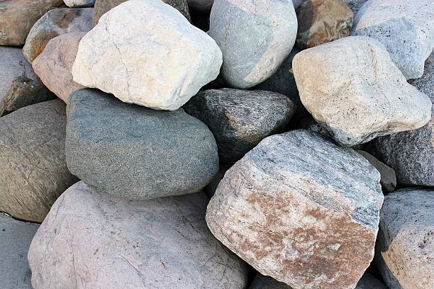 Pedras de cor de fundo - fotografia de stock