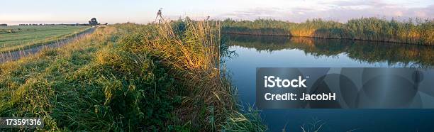 Dutch Polder Scene Stock Photo - Download Image Now - Bent, Canal, Cultures