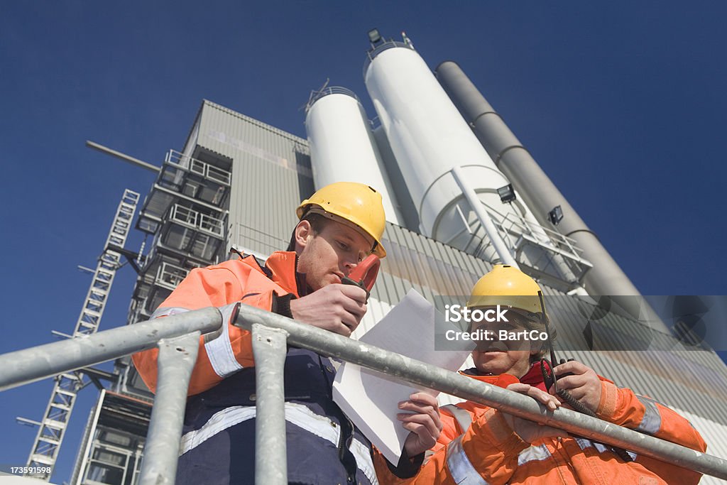 Deux constructionworkers - Photo de Artisan libre de droits