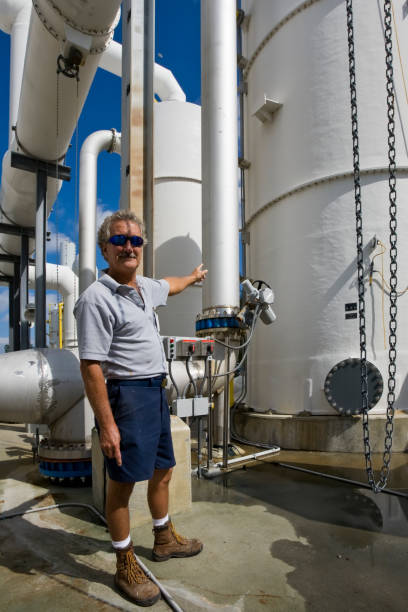 istock Maintenance Technician in Water Purification Plant 173591696