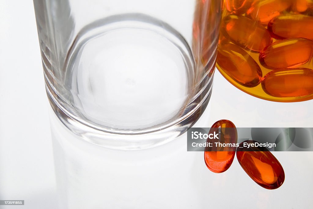 Serie de medicina - Foto de stock de Aceite de hígado de pescado libre de derechos