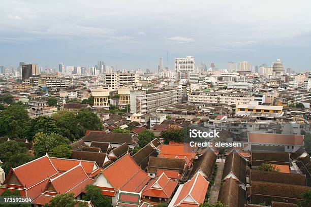 Panoramic View On Bangkok Stock Photo - Download Image Now - Architecture, Asia, Bangkok