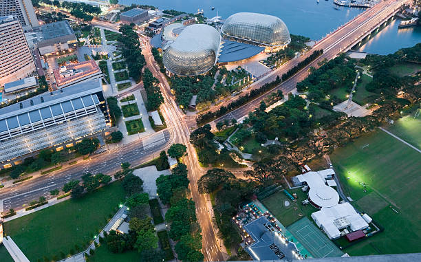 istock Downward View of Singapore 173592646