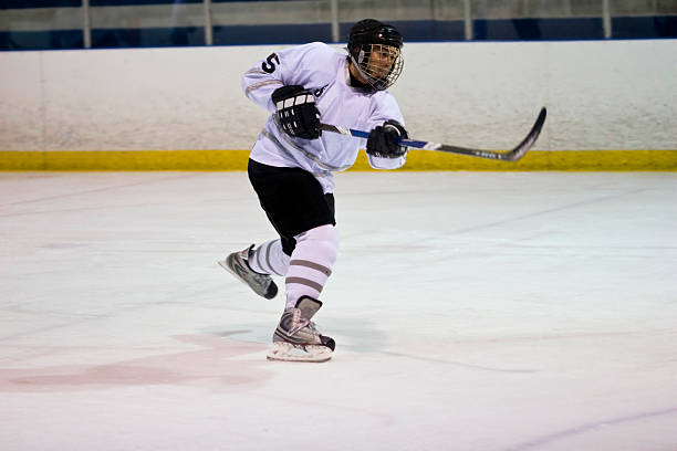 istock Ice hockey game action shot 173592952