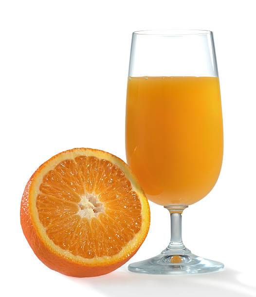 Orange juice stock photo