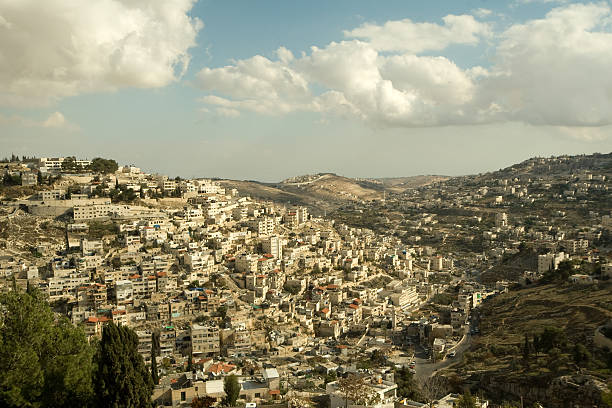 jerusalém - jerusalem hills imagens e fotografias de stock