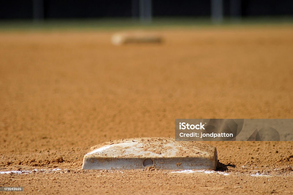 Campo de Basebol - Foto de stock de Softbol - Esporte royalty-free