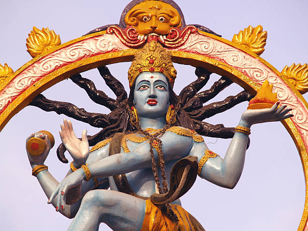 Hindu God Shiva stock photo