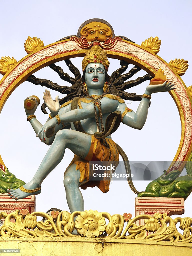 Indian Gold Shiva - Lizenzfrei Shiva Stock-Foto