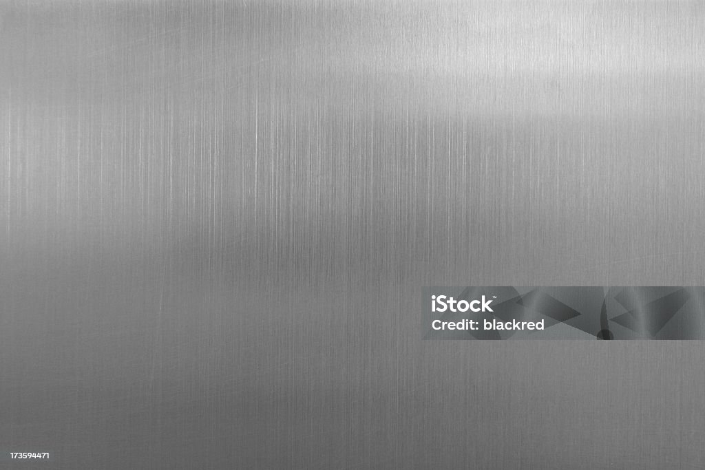 Chrome Surface Background Chrome surface background with vertical grain.Similar images - Textured Stock Photo