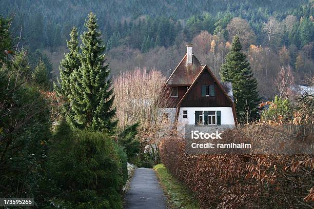 Cabana De Montanha No Sul Da Alemanha - Fotografias de stock e mais imagens de Alemanha - Alemanha, Cabana de Madeira, Casa
