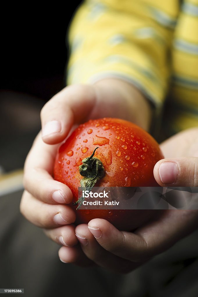 Usufrua de tomate - Foto de stock de Alimentação Saudável royalty-free