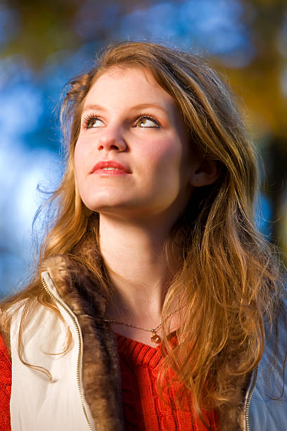 istock Woman looking to the heavens 173595794