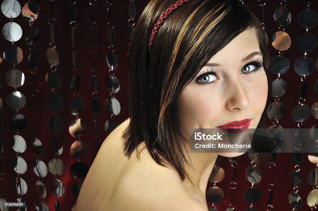 Bela jovem mulher - Foto de stock de Adulto royalty-free