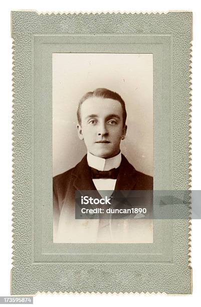 Realizado Gent Foto de stock y más banco de imágenes de Eduardiano - Eduardiano, Hombres jóvenes, 1880-1889