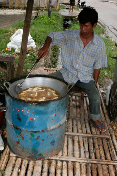 istock Preparing food on the street 173596385