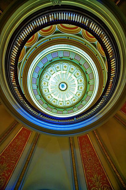 istock Sacramento Capitol Inside Lookin Up 173596431