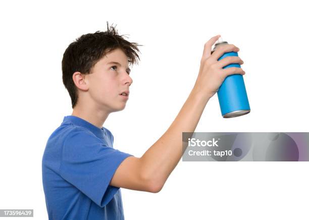 Spray Können Stockfoto und mehr Bilder von 14-15 Jahre - 14-15 Jahre, Bewegung, Eine Person