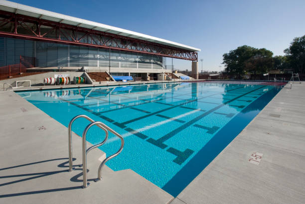 istock Large outdoor swimming pool 173596446