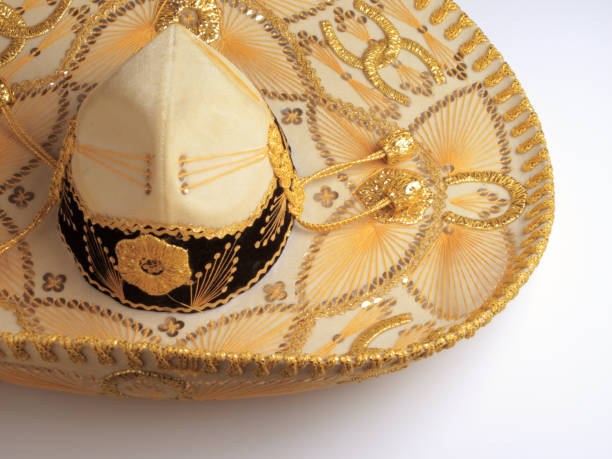 istock Mexican sombrero  or mariachi hat 173596692